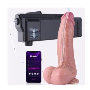Hismith-10.5-Realistic-Squirting-Dildo-with-App-Controlled-Lube-Launcher