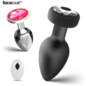 2pcs anal butt plug adult sex toy control vibrator in pakistan