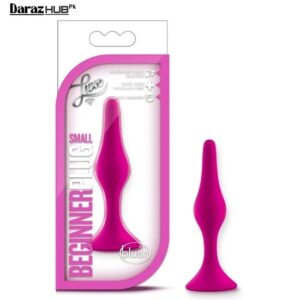 3.25 blush luxe beginner silicone butt plug in pakistan