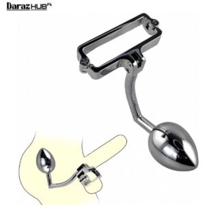 stainless steel cbt testicle crusher butt plug in pakistan